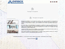 Tablet Screenshot of enfribox.com